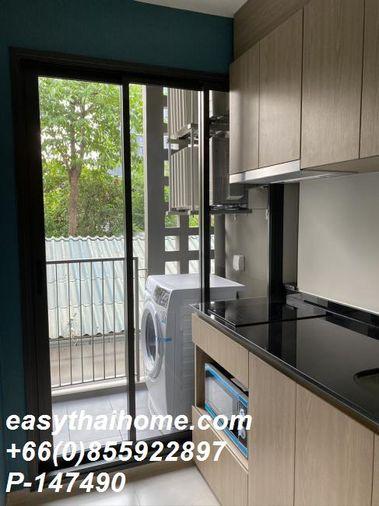 picture P-147490 Serene Garden View! Chambers Onnut 1-Bed Near Onnut BTS 14,500 THB Line Id: @easythaihome 085-592-2897 - 8/16