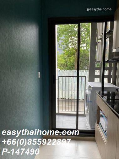 picture P-147490 Serene Garden View! Chambers Onnut 1-Bed Near Onnut BTS 14,500 THB Line Id: @easythaihome 085-592-2897 - 9/16
