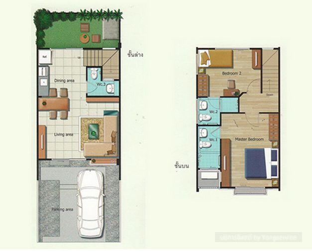 รูป Call : 081-828-8758 ปรับราคาลดพิเศษ!! โครงการ Villaggio Bangna ทาวน์โฮมแปลงมุม 31.8 ตร.วา 2 ห้องนอน 3 ห้องน้ำ แถมเฟอร์นิเจอร์ ใกล้ ABAC บางนา - รูปที่ 6/11
