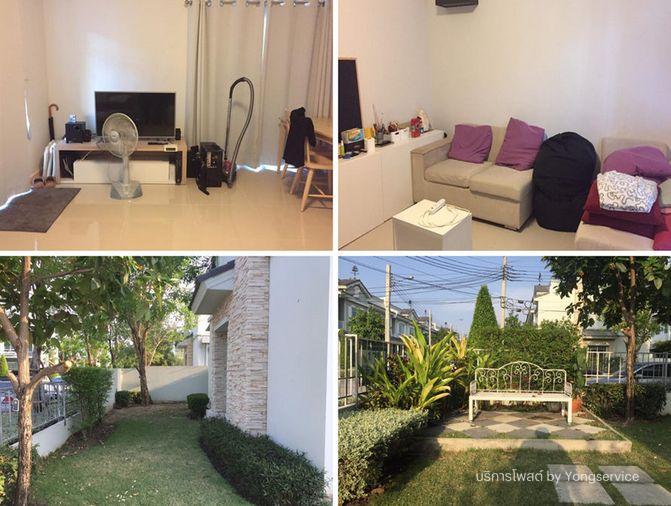 รูป Call : 081-828-8758 ปรับราคาลดพิเศษ!! โครงการ Villaggio Bangna ทาวน์โฮมแปลงมุม 31.8 ตร.วา 2 ห้องนอน 3 ห้องน้ำ แถมเฟอร์นิเจอร์ ใกล้ ABAC บางนา - รูปที่ 3/11