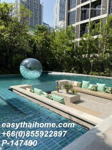 picture P-147490 Serene Garden View! Chambers Onnut 1-Bed Near Onnut BTS 14,500 THB Line Id: @easythaihome 085-592-2897 - 2/16