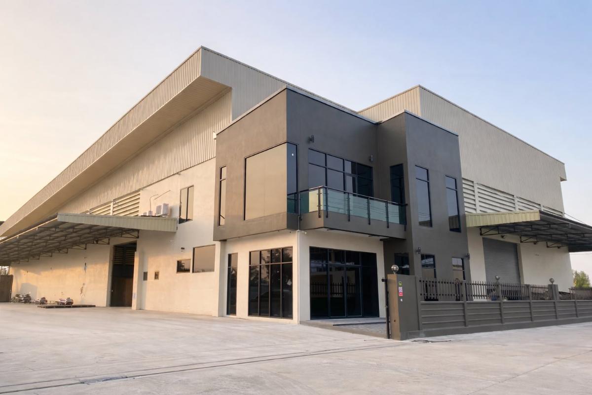 picture [VR0033] ⭐️ For Rent | Factory / Warehouse / Storage with Office – Samut Sakhon - 1/3