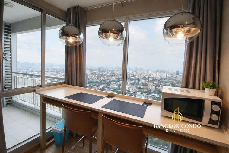 picture 🍀🍀 Modern Room💙 For Rent📍Rhythm Ratchada 🚆 Near MRT Huai Khwang (Line: @rent2022) ✨ Beautiful | Ready to move in 🔖 PC: A10833 - 8/14