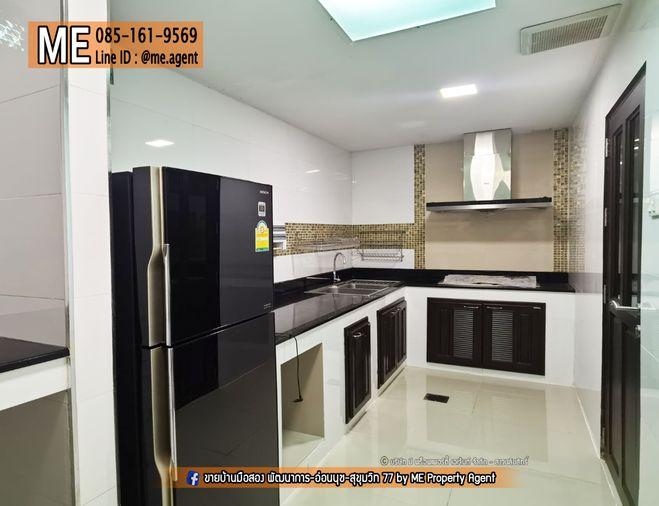 รูป  ให้เช่า พฤกษาวิลล์ 73 พัฒนาการ ทาวน์เฮ้าส์ 2 ชั้น  หลังมุม  Built in สวย ใกล้ทองหล่อ - ใกล้  BTS  อ่อนนุช  โทร 064-954-9619 (RTA23-21) - รูปที่ 12/18