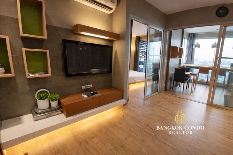 picture 🍀🍀 Modern Room💙 For Rent📍Rhythm Ratchada 🚆 Near MRT Huai Khwang (Line: @rent2022) ✨ Beautiful | Ready to move in 🔖 PC: A10833 - 3/14