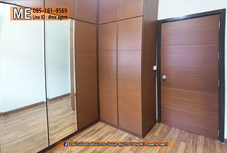 รูป  ให้เช่า พฤกษาวิลล์ 73 พัฒนาการ ทาวน์เฮ้าส์ 2 ชั้น  หลังมุม  Built in สวย ใกล้ทองหล่อ - ใกล้  BTS  อ่อนนุช  โทร 064-954-9619 (RTA23-21) - รูปที่ 9/18