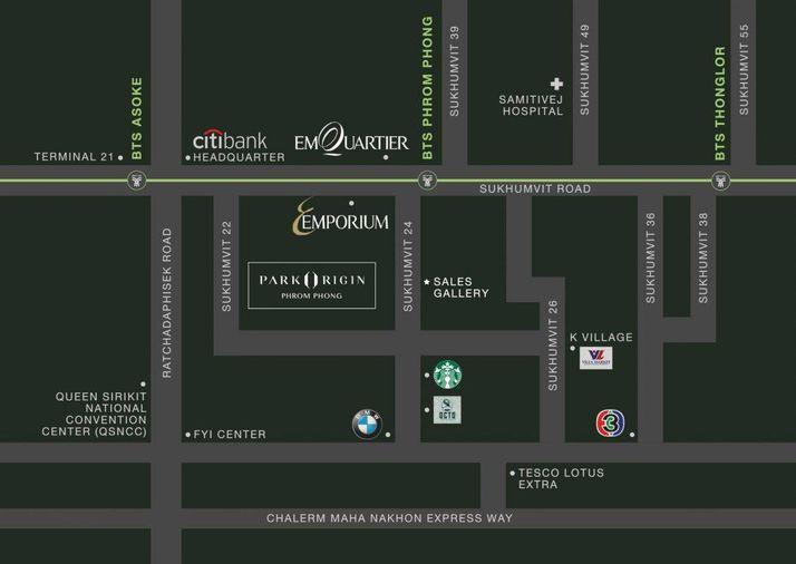 picture For rent Park Origin Phromphong nice room best price ready to move in Code:DS1513 Line:@Dstay - 15/15