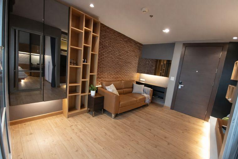 picture 🍀🍀 Modern Room💙 For Rent📍Rhythm Ratchada 🚆 Near MRT Huai Khwang (Line: @rent2022) ✨ Beautiful | Ready to move in 🔖 PC: A10833 - 4/14