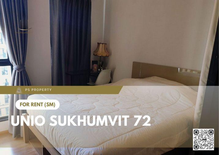 รูป ให้เช่า 📍 Unio Sukhumvit 72 📍 เฟอร์นิเจอร์ และ เครื่องใช้ไฟฟ้าครบ ใกล้ BTS แบริ่ง - รูปที่ 1/8