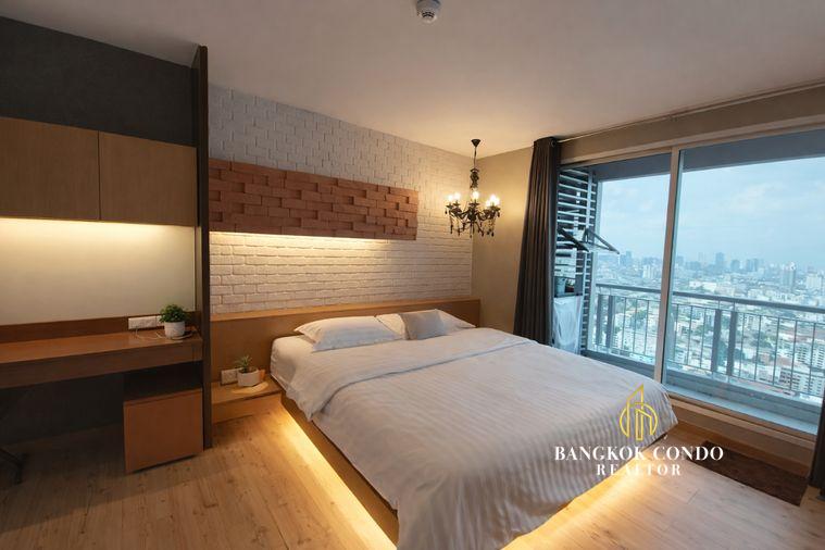 picture 🍀🍀 Modern Room💙 For Rent📍Rhythm Ratchada 🚆 Near MRT Huai Khwang (Line: @rent2022) ✨ Beautiful | Ready to move in 🔖 PC: A10833 - 2/14