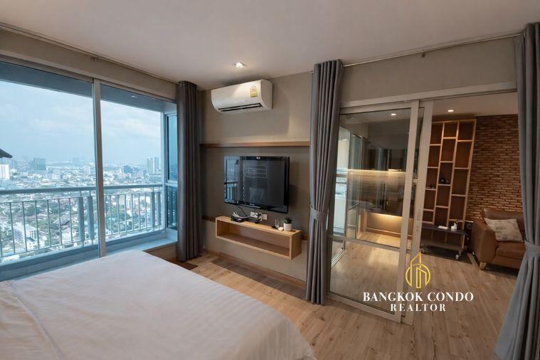 picture 🍀🍀 Modern Room💙 For Rent📍Rhythm Ratchada 🚆 Near MRT Huai Khwang (Line: @rent2022) ✨ Beautiful | Ready to move in 🔖 PC: A10833 - 5/14