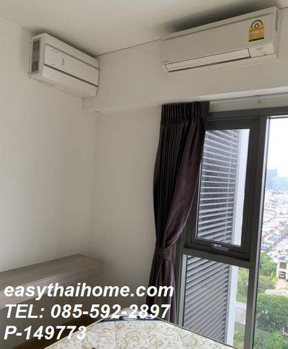 รูป P-149773 วิวเมืองสวยงาม! วิซดอม ค็อนเน็ค สุขุมวิท 2 ห้องนอนหรู! เพียง 26,000 บาท/เดือน : ย่านพระโขนง | Line Id @easythaihome | 085-592-2897 - รูปที่ 8/9