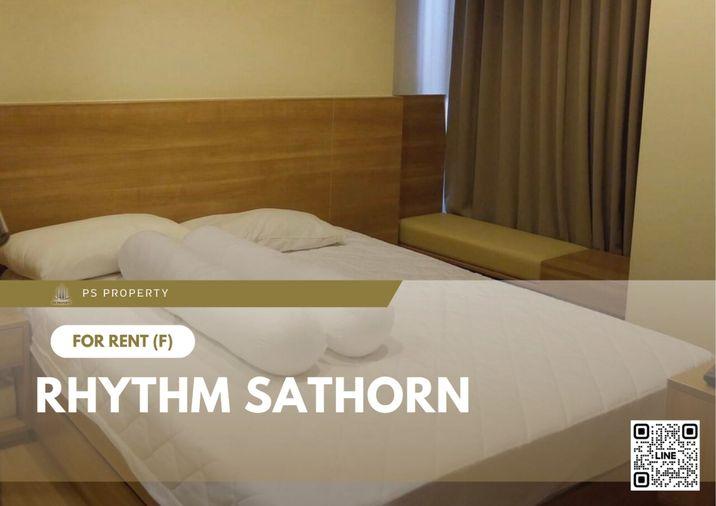 รูป ให้เช่า 📍 Rhythm Sathorn 📍 เฟอร์นิเจอร์ และ เครื่องใช้ไฟฟ้าครบ ใกล้ BTS สุรศักดิ์ - รูปที่ 1/9