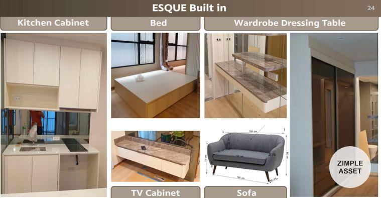 รูป 🌟ขายห้อง 1 ห้องนอน (Type L) ESQUE Sukhumvit101/1 ห้องใหม่พร้อมเฟอร์ฯ 33 - 34 sqm. เริ่มต้น 3.4x MB พร้อมส่วนลดสุดพิเศษ เดินทางง่าย ใกล้BTS - รูปที่ 20/63