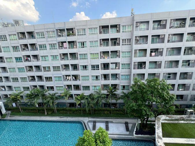 picture Condo for rent at ELIO Sukhumvit 64, near BTS Punnawithi station. Pool view. Ready to move in. - 31/32