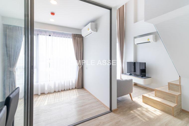 picture 🌟Don’t miss out! Only few units left. Duplex 2-storey Loft Type, 44 sqm at ESQUE Sukhumvit 101/1. Special price starting from 5.0x MB. - 1/57
