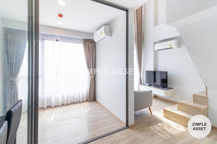 picture 🌟Don’t miss out! Only few units left. Duplex 2-storey Loft Type, 44 sqm at ESQUE Sukhumvit 101/1. Special price starting from 5.0x MB. - 1/57