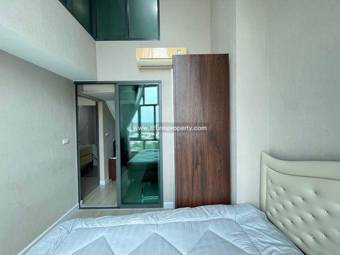 รูป 🌻🌻ให้เช่าคอนโด Metro Sky บางซื่อ-ประชาชื่น 1Bed+ 36.5 ตรม. (ทำเป็น 2 นอน) ตึก A ชั้น 16 สนใจ Line ID: @atfirm🌻🌻 - รูปที่ 9/25