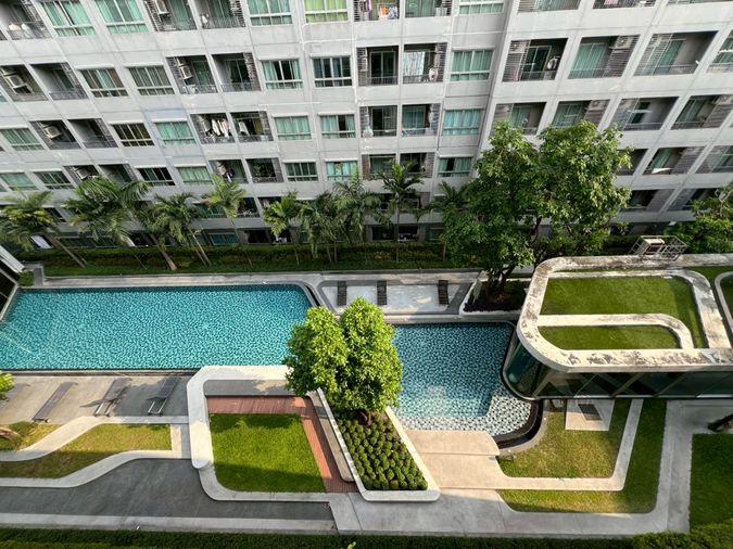 picture Condo for rent at ELIO Sukhumvit 64, near BTS Punnawithi station. Pool view. Ready to move in. - 32/32