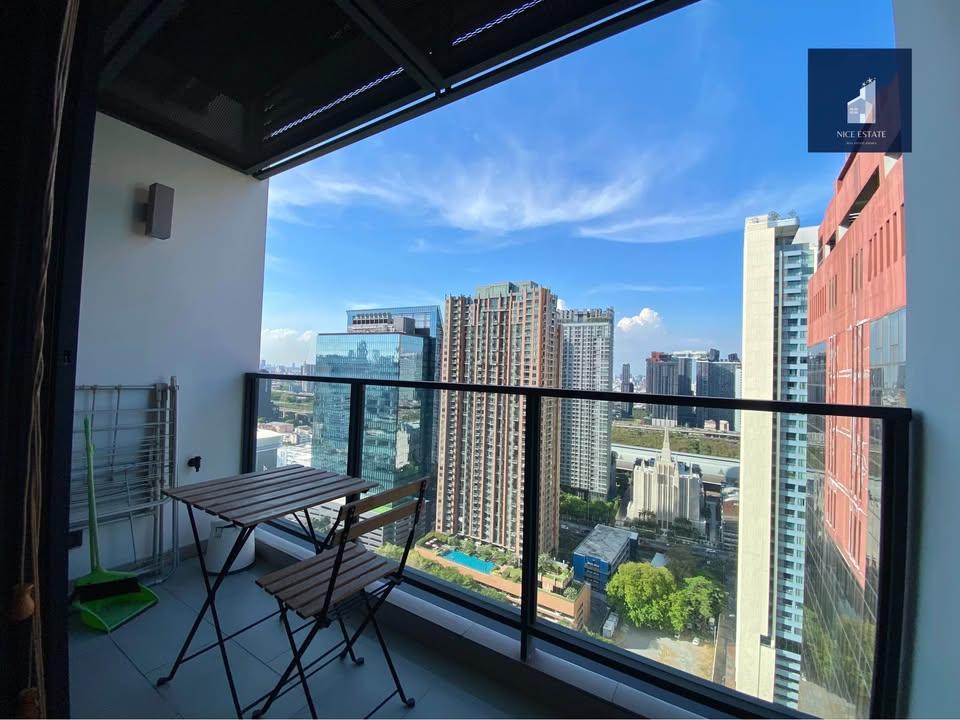 รูป The Lofts Asoke MRT Phetchaburi 1Bed with bathtub on high floor take clear view - รูปที่ 11/11