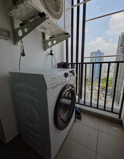 รูป ให้เช่า ✨ Regent Home Wutthakat  ✨ เฟอร์นิเจอร์ และ เครื่องใช้ไฟฟ้าครบ ใกล้ BTS วุฒากาศ   - รูปที่ 6/6