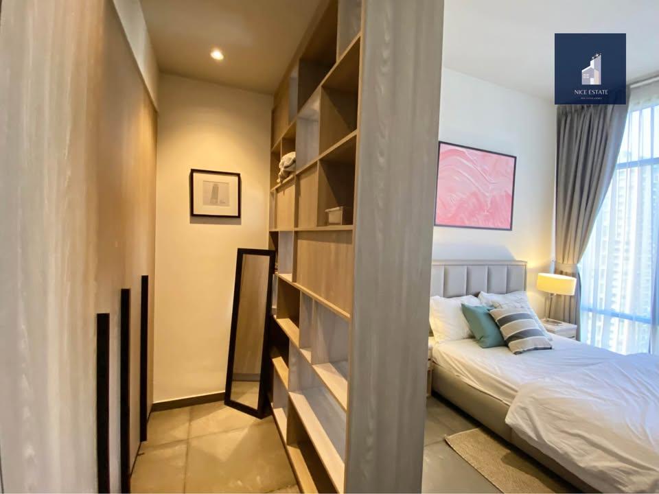 รูป The Lofts Asoke MRT Phetchaburi 1Bed with bathtub on high floor take clear view - รูปที่ 8/11