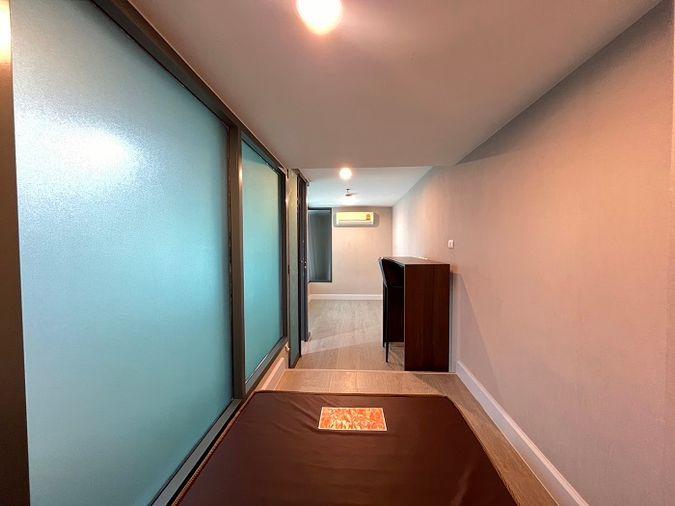 รูป 🌻🌻ให้เช่าคอนโด Metro Sky บางซื่อ-ประชาชื่น 1Bed+ 36.5 ตรม. (ทำเป็น 2 นอน) ตึก A ชั้น 16 สนใจ Line ID: @atfirm🌻🌻 - รูปที่ 22/25