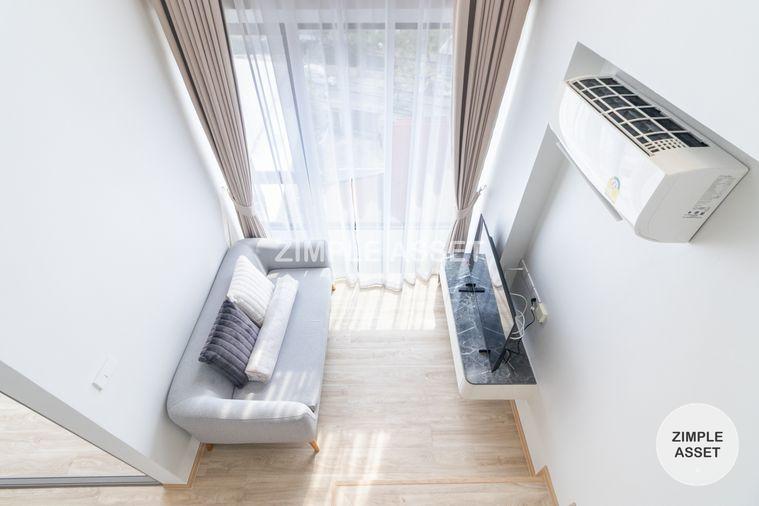 picture 🌟Don’t miss out! Only few units left. Duplex 2-storey Loft Type, 44 sqm at ESQUE Sukhumvit 101/1. Special price starting from 5.0x MB. - 7/57