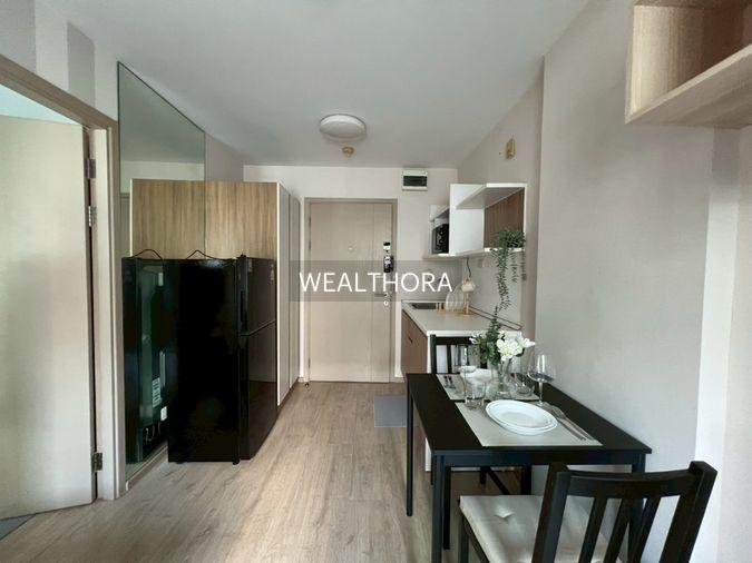 picture Condo for rent at ELIO Sukhumvit 64, near BTS Punnawithi station. Pool view. Ready to move in. - 5/32