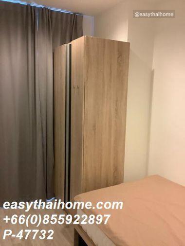 รูป P-47732 วิวเมืองสวย 2 นอน ใกล้ MRT พระราม 9! ไอดีโอ โมบิ เริ่ม 27,000 บาท Line Id: @easythaihome 085-592-2897 - รูปที่ 9/15
