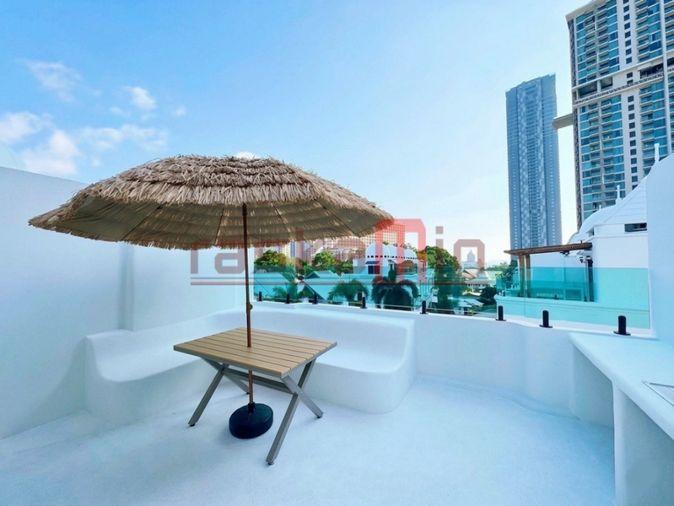 รูป KT0283🏡เช่าบ้านนาเกลือ16🏖️ใกล้ชายหาด 400ม 3ห้องนอน 200ตรม พร้อมเฟอร์นิเจอร์ - รูปที่ 4/12