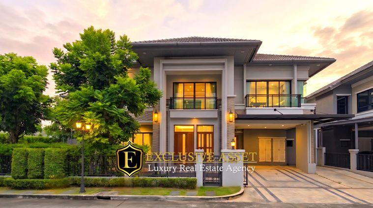 รูป ปรับราคาใหม่! ขายบ้านหรู แกรนด์ บางกอก บูเลอวาร์ด สาทร (Grand Bangkok Boulevard Sathorn) ถ.กัลปพฤกษ์ แปลงมุม 101.3 ตร.ว. แต่งครบ พร้อมอยู่ - รูปที่ 1/51