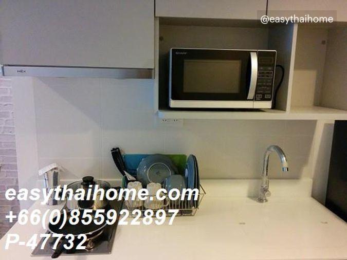 รูป P-47732 วิวเมืองสวย 2 นอน ใกล้ MRT พระราม 9! ไอดีโอ โมบิ เริ่ม 27,000 บาท Line Id: @easythaihome 085-592-2897 - รูปที่ 15/15