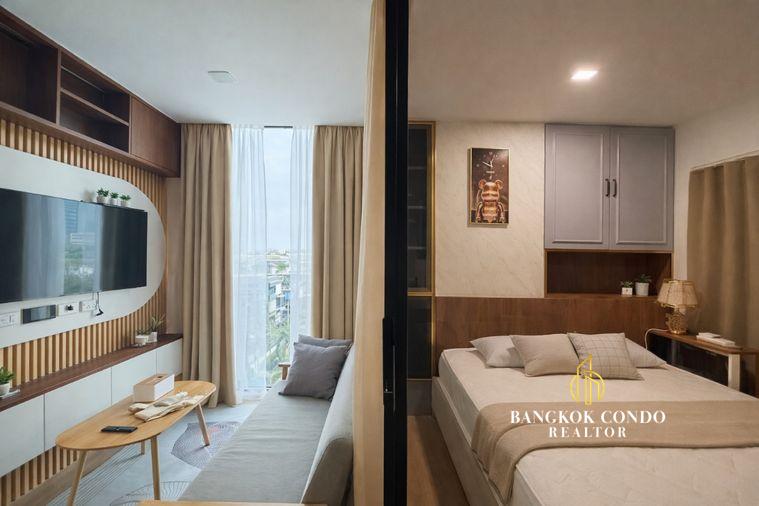 picture 🍀🍀 Fully Furnished 💝 For Rent 📍 Ivy Ratchada 🚆 Near Ratchadaphisek MRT Station (Line: @rent2022) ✨ Ready to move in 🔖 PC: A10846 - 3/9