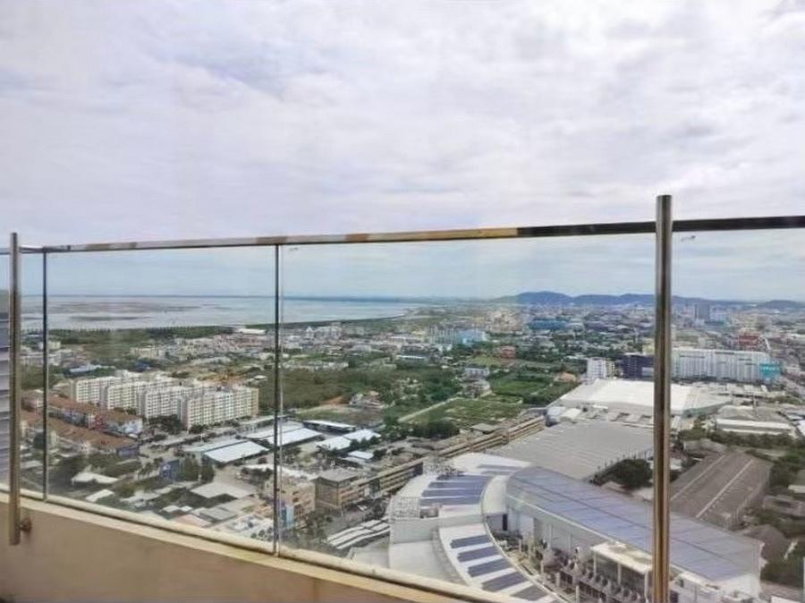รูป Call : 098-632-2894 Infinity One Condo ติดเซ็นทรัล ชลบุรี ขนาด 55 ตารางเมตร 2 ห้องนอน 2 ห้องน้ำ ชั้น21 วิวเมือง มองเห็นทะเล ตกแต่งครบ - รูปที่ 8/14