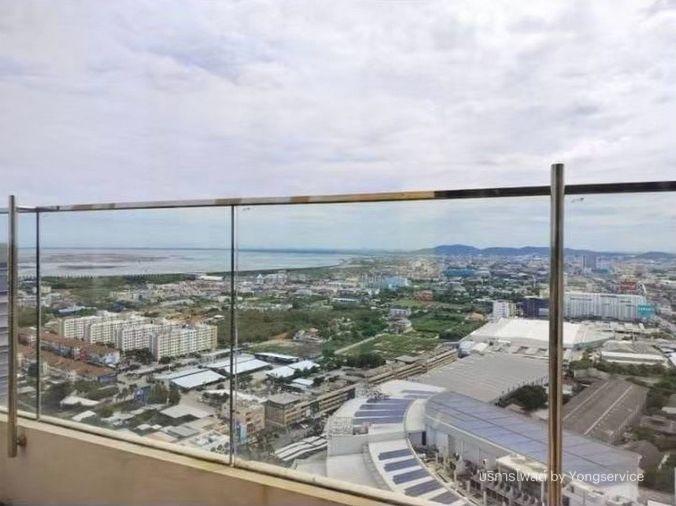 picture Call : 098-632-2894 Infinity One Condo @Central Chonburi, 55 sq.m 2 Beds 2 Baths 21 floor Sea View, Fully furnished - 8/14