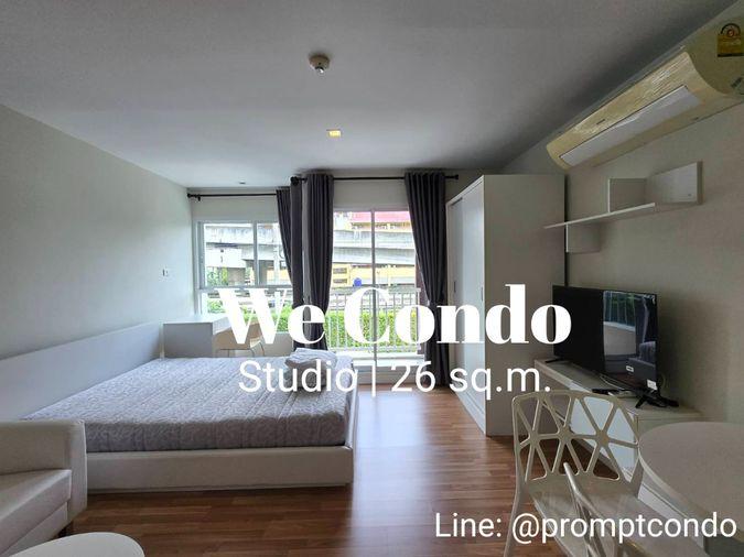 รูป ให้เช่า🚝 We condo เอกมัย-รามอินทรา ห้องระเบียงกว้าง น่าอยู่ (ใกล้ MRT สายสีชมพู) 📱Line: @promptcondo - รูปที่ 1/38