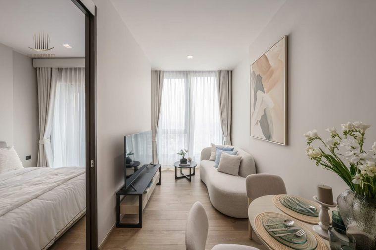 รูป ให้เช่า ✨ The Crest Park Residences ✨ เฟอร์นิเจอร์ และ เครื่องใช้ไฟฟ้าครบ ใกล้ MRT พหลโยธิน - รูปที่ 3/7