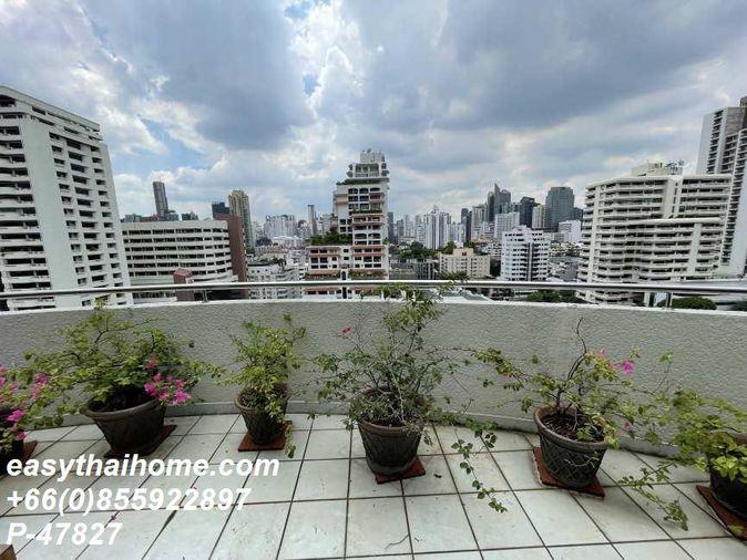 รูป P-47827 🔥 ให้เช่าคอนโด Supalai Place ชั้น 16 (ห้องใหญ่พิเศษ 142 ตรม. 2 นอน เฟอร์ครบ พร้อมอยู่ ใกล้ BTS พร้อมพงษ์) Line ID: @easythaihome 085-592-2897 - รูปที่ 9/49