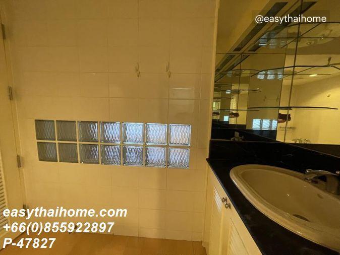 รูป P-47827 🔥 ให้เช่าคอนโด Supalai Place ชั้น 16 (ห้องใหญ่พิเศษ 142 ตรม. 2 นอน เฟอร์ครบ พร้อมอยู่ ใกล้ BTS พร้อมพงษ์) Line ID: @easythaihome 085-592-2897 - รูปที่ 30/49