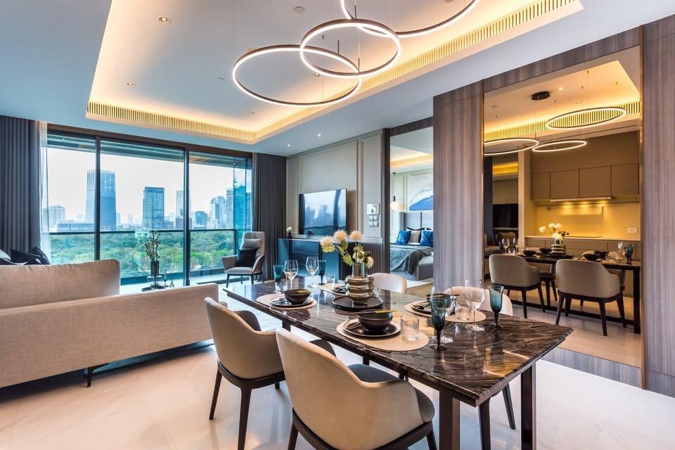 รูป 🏙️✨ Luxury Condo for Rent Next to Lumpini Park | Ultra Luxury Interior ✨🏙️ - รูปที่ 15/22