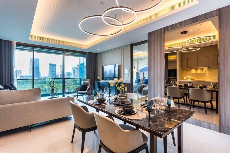 รูป 🏙️✨ Luxury Condo for Rent Next to Lumpini Park | Ultra Luxury Interior ✨🏙️ - รูปที่ 15/22