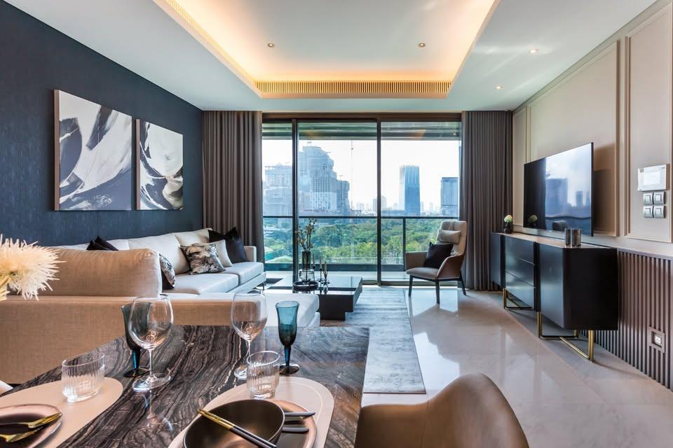 รูป 🏙️✨ Luxury Condo for Rent Next to Lumpini Park | Ultra Luxury Interior ✨🏙️ - รูปที่ 13/22