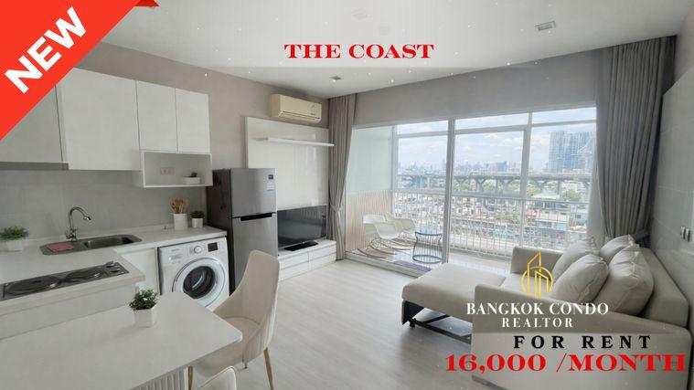 รูป 🍀🍀 Fully furnished💝 ให้เช่า📌 เดอะ โคสต์ (Line: @rent2022) BTS บางนา ห้องสวย พร้อมเข้าอยู่ ราคาดี!!🔖A10873 - รูปที่ 1/9