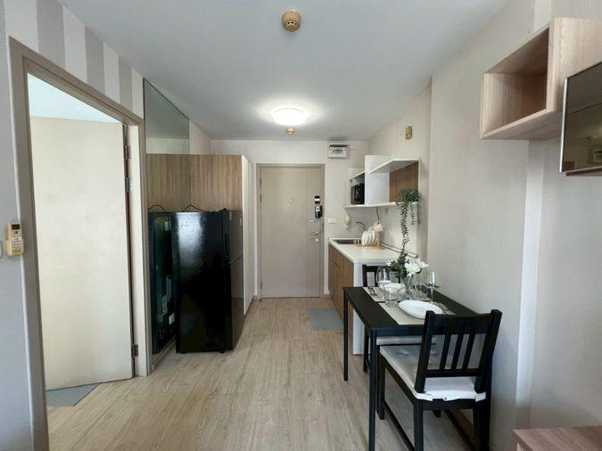 picture Condo for rent at ELIO Sukhumvit 64, near BTS Punnawithi station. Pool view. Ready to move in. - 20/32