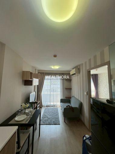 picture Condo for rent at ELIO Sukhumvit 64, near BTS Punnawithi station. Pool view. Ready to move in. - 12/32