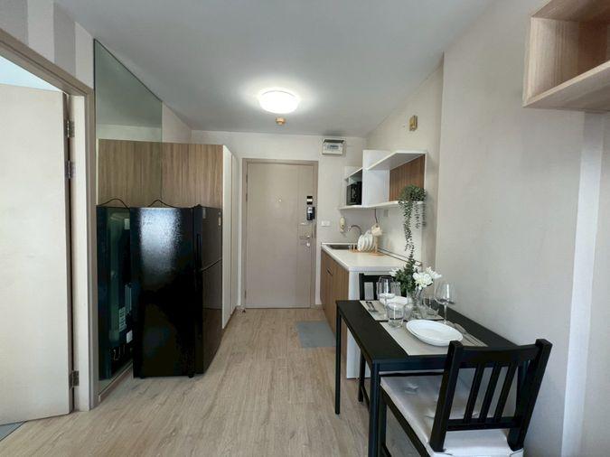 picture Condo for rent at ELIO Sukhumvit 64, near BTS Punnawithi station. Pool view. Ready to move in. - 24/32