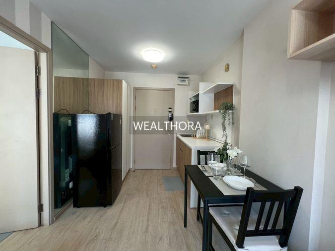 picture Condo for rent at ELIO Sukhumvit 64, near BTS Punnawithi station. Pool view. Ready to move in. - 24/32