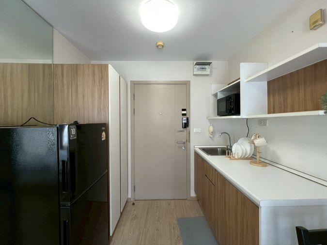 picture Condo for rent at ELIO Sukhumvit 64, near BTS Punnawithi station. Pool view. Ready to move in. - 23/32