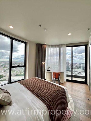 รูป 💥💥FOR RENT!! Condo IDEO Q Victory 71 ตรม. ชั้น 32 ห้องมุม Fully Furnished!! ติดสถานีรถไฟฟ้าอนุสาวรีย์ สนใจ LINE: @atfirm💥💥 - รูปที่ 7/18